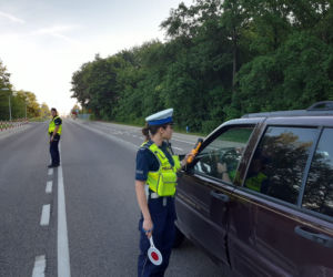 Trzeźwy Poranek w woj. podlaskim. Policjanci sprawdzali trzeźwość kierowców