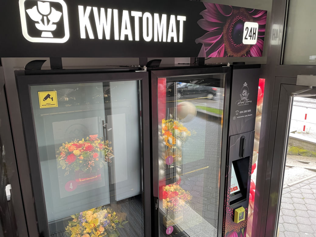 Kwiatomat w Nowym Sączu