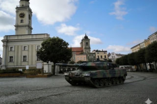 Leopard  i inny ciężki sprzęt na rynku w Lesznie? Wojsko planuje pokaz potęgi w centrum miasta