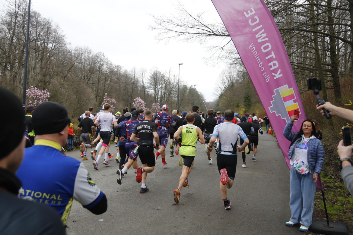 Silesiaman Duathlon Katowice w Dolinie Trzech Stawów. Na starcie stanęło 250 osób