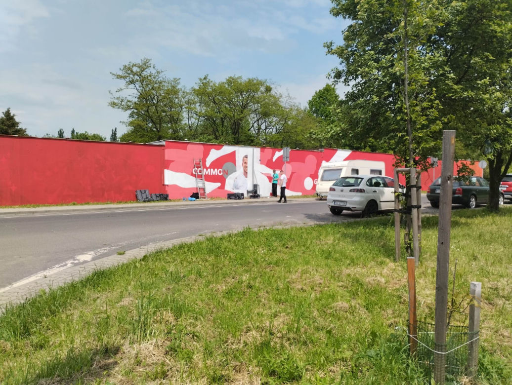 Słynny mural zniknął!