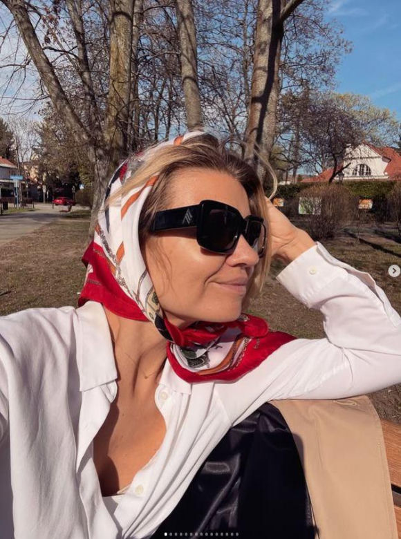 Marta Manowska ze święconka