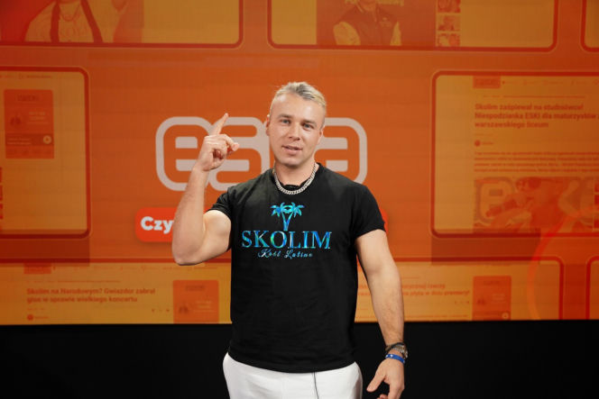 Skolim w studiu Eski