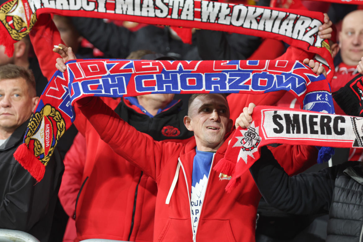Widzew Łódź - Górnik Zabrze: Zdjęcia kibiców i zawodników z klasyku w ramach 12. kolejki PKO BP Ekstraklasy