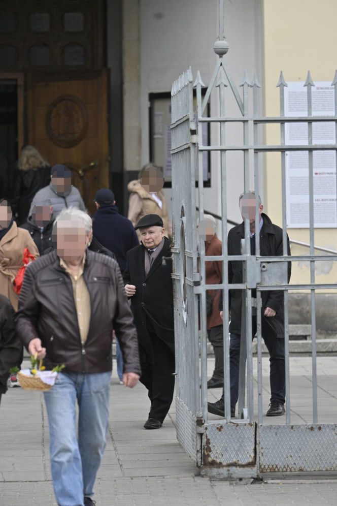 Tak Jarosław Kaczyński spędził Wielką Sobotę