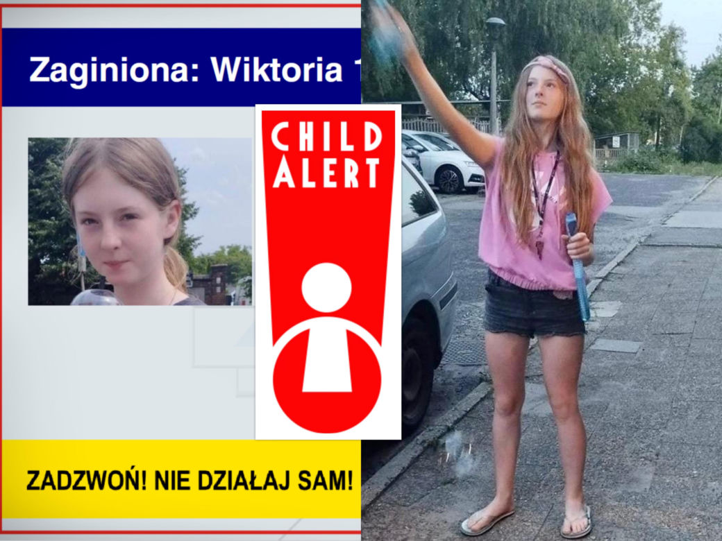 Policja wydała Child Alert! Dziewczynka miała wyrzucić śmieci i przepadła bez śladu 