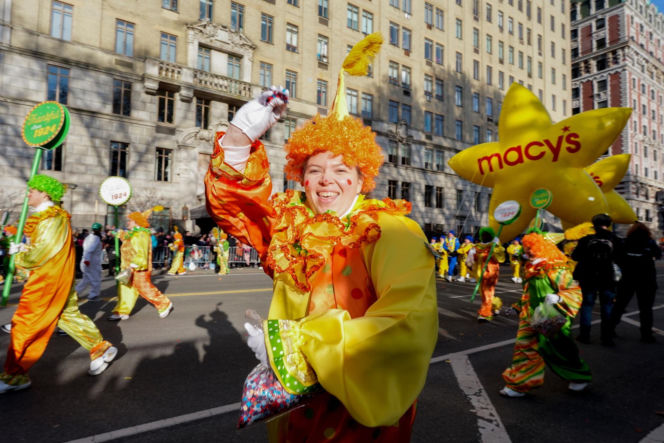 99. Parada Thanksgiving przeszła przez Nowy Jork