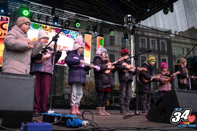 34. Finał Wielkiej Orkiestry Świątecznej Pomocy w Toruniu. Zdjęcia ze starówki