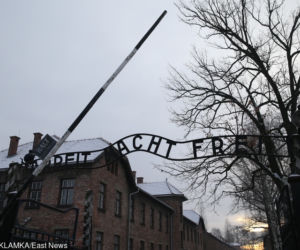 74. rocznica wyzwolenia niemieckiego nazistowskiego obozu koncentracyjnego i zaglady Auschwitz