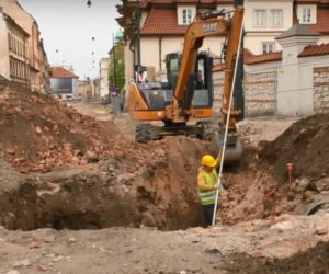 Tak wyglądają obecnie prace przy ulicy Krakowskiej