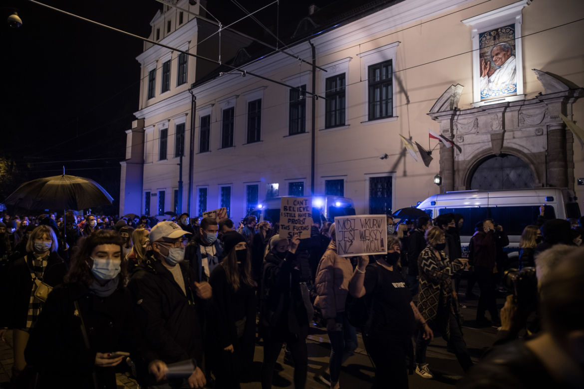 Strajk Kobiet. Wielotysięczny protest w Krakowie