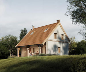 Projekt domu MOOI Architekci zainspirowany otoczeniem