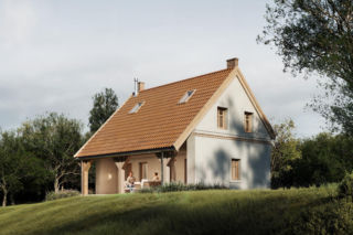 Projekt domu MOOI Architekci zainspirowany otoczeniem
