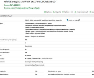 Praca w woj. warmińsko-mazurskim. Oferty z zarobkami powyżej 3 tys. złotych
