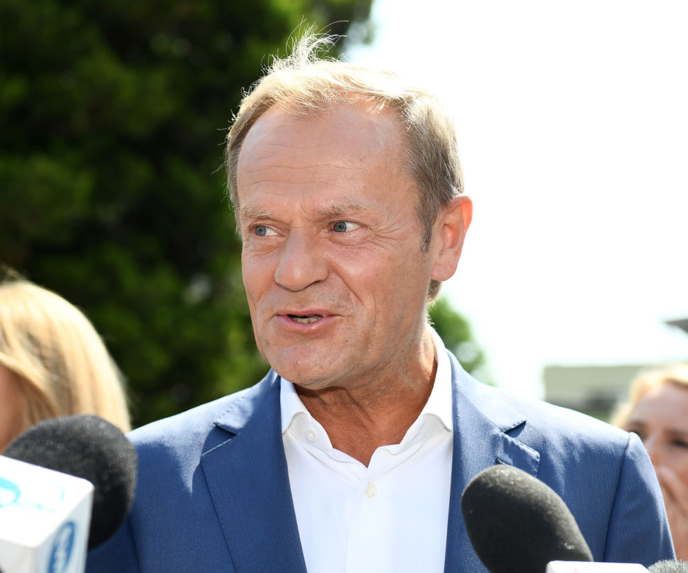 Wybory 2020 Donald Tusk zagłosował z żoną i córką