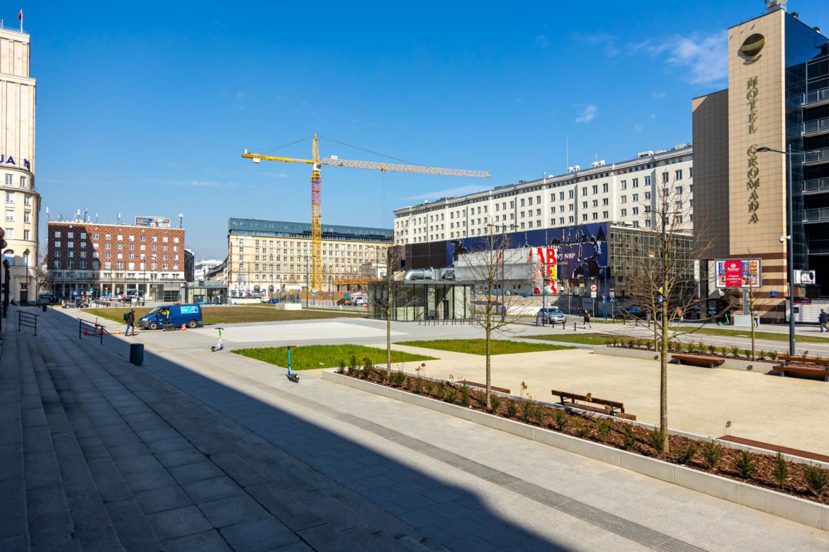 Nowy parking podziemny w centrum Warszawy