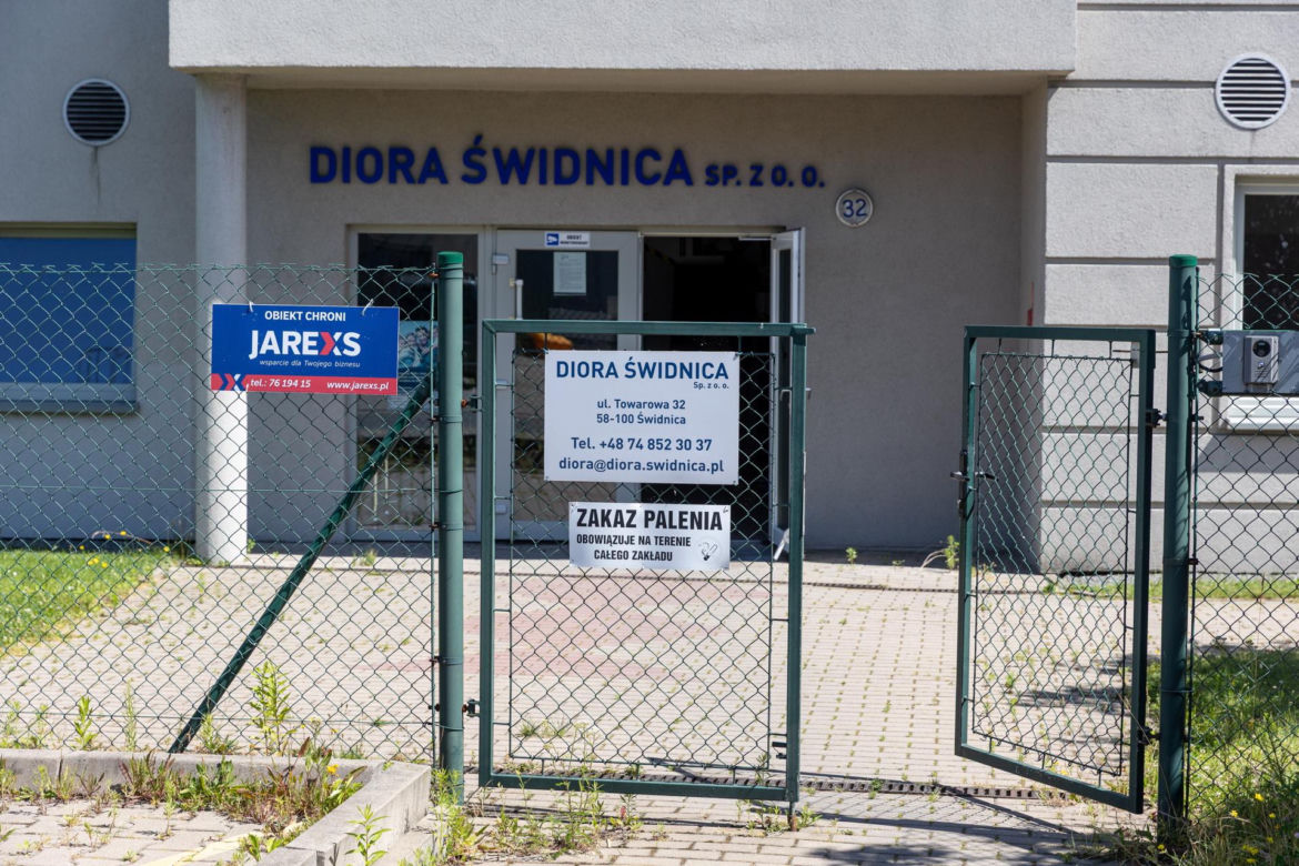 Diora Świdnica w upadłości