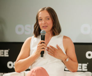 Iga Świątek, konferencja, lato 2023