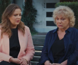 M jak miłość odc. 1897. Anita (Melania Grzesiewicz), Anna Lerman (Dorota Kamińska)