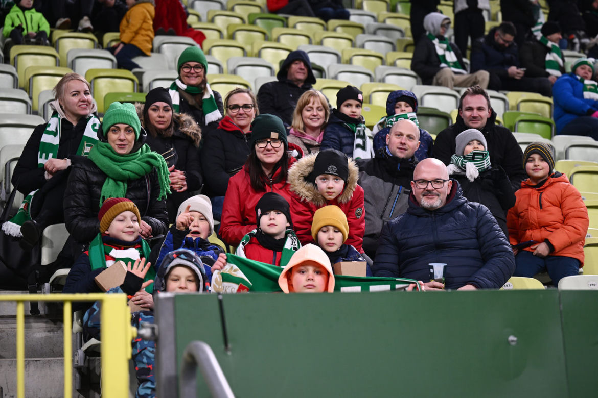 Kibice na meczu Lechia - Śląsk. Zobacz zdjęcia z trybun!