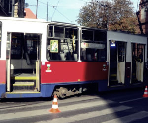 Zderzenie dwóch tramwajów w centrum Bydgoszczy! [ZDJĘCIA]