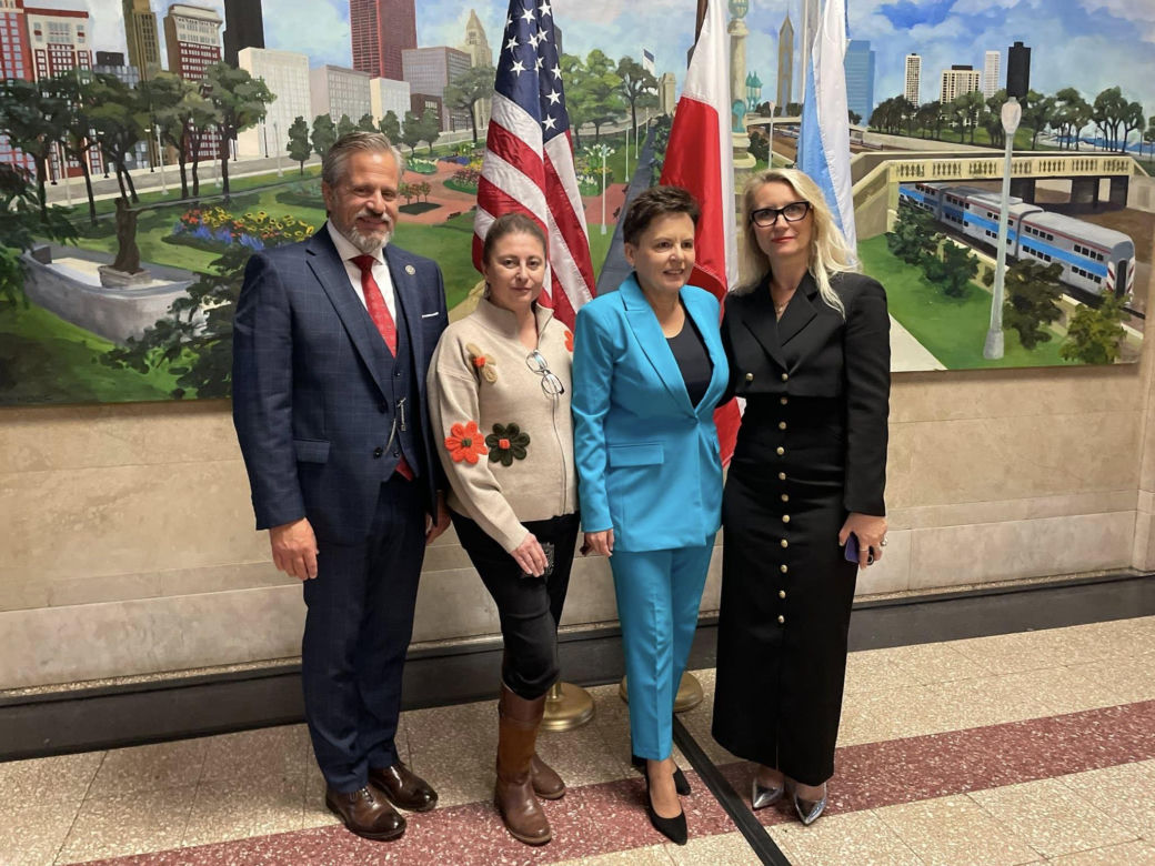 Śniadanie z okazji Miesiąca Dziedzictwa Polskiego u burmistrza Chicago