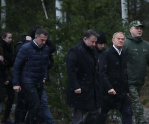 Donald Tusk w Bobrownikach