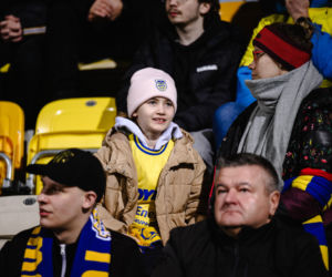 Arka Gdynia - Lechia Gdańsk: Zdjęcia kibiców z derbów Trójmiasta w ramach 23. kolejki PKO BP Ekstraklasy