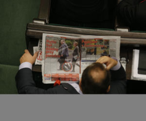 Sejm gratuluje Kaliszowi syna