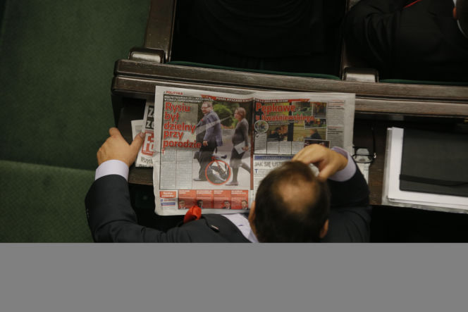 Sejm gratuluje Kaliszowi syna