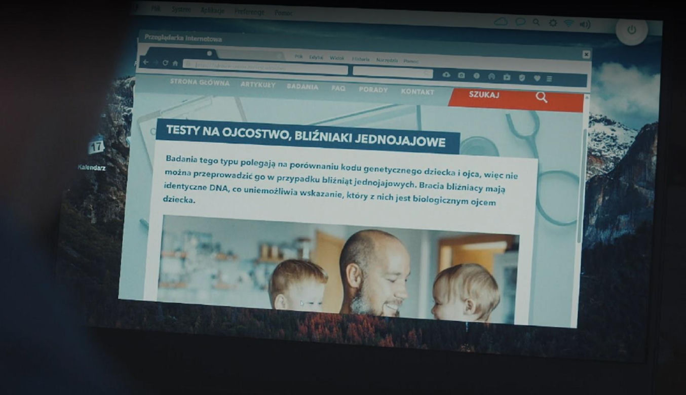 	M jak miłość odc. 1840. Testy DNA na ojcostwo, bliźniaki jednojajowe - artykuł w internecie