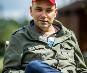 Tomasz Kalita z partnerką