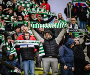 Lechia Gdańsk - Raków Częstochowa; Zdjęcia kibiców z meczu 30. kolejki PKO BP Ekstraklasy