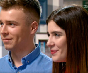 Barwy szczęścia po wakacjach 2020. Agata (Natalia Zambrzycka), Patryk (Konrad Skolimowski)
