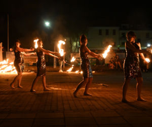 Warmiński Festiwal Ognia i Światła w Biskupcu. Zobaczcie, jak było! [ZDJĘCIA]