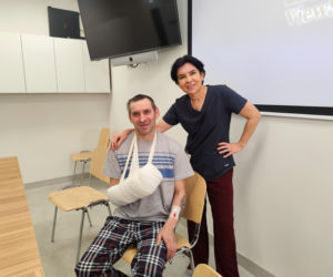 Wojciech Różycki stracił dłoń