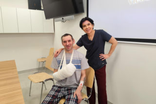 Wojciech Różycki stracił dłoń