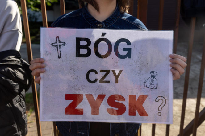 Blokada eksmisji na Osiedlu Maltańskim