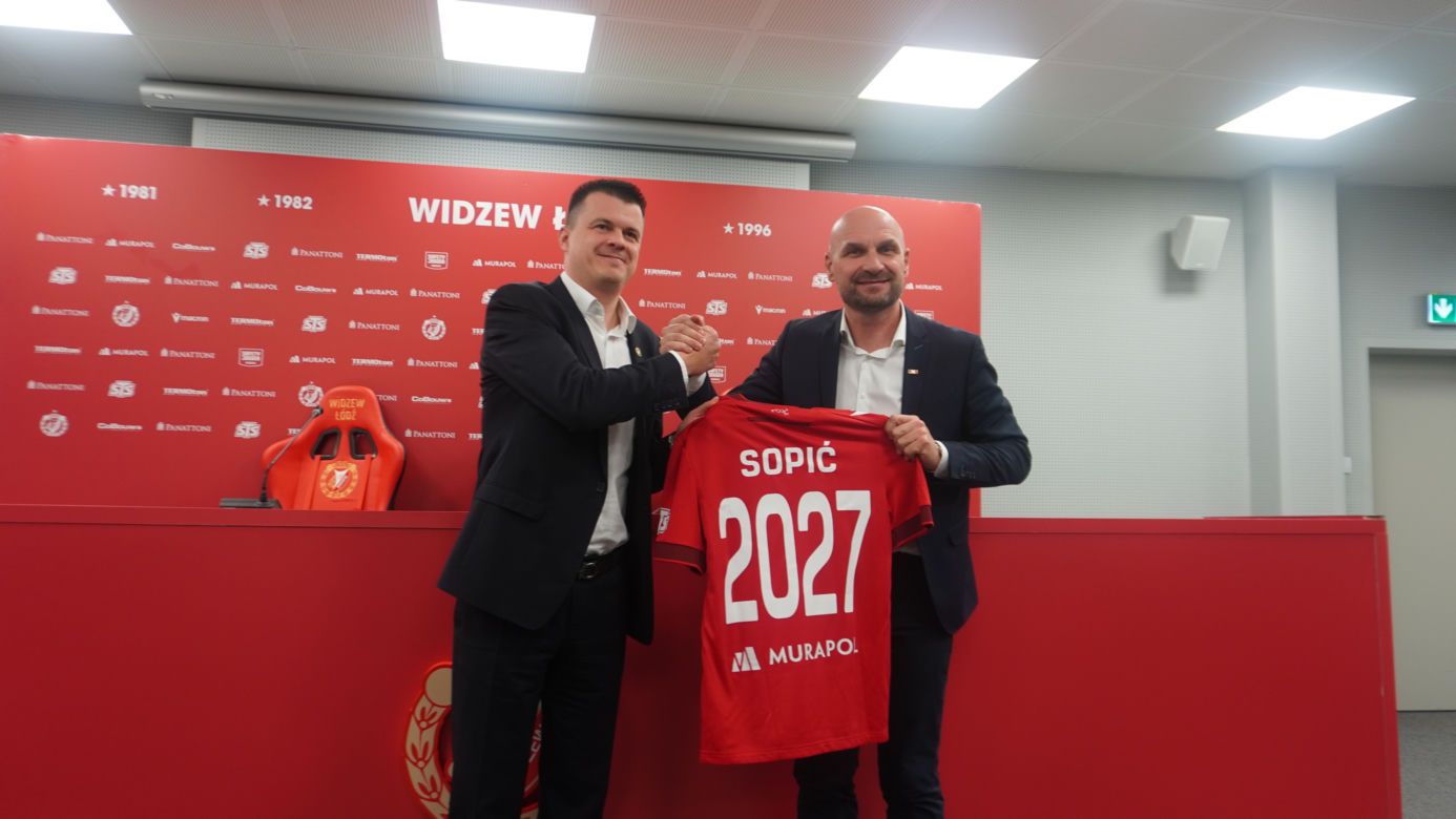 Doświadczony Chorwat nowym trenerem Widzewa Łódź. „Chciałem pracować dla klubu, który żyje futbolem”