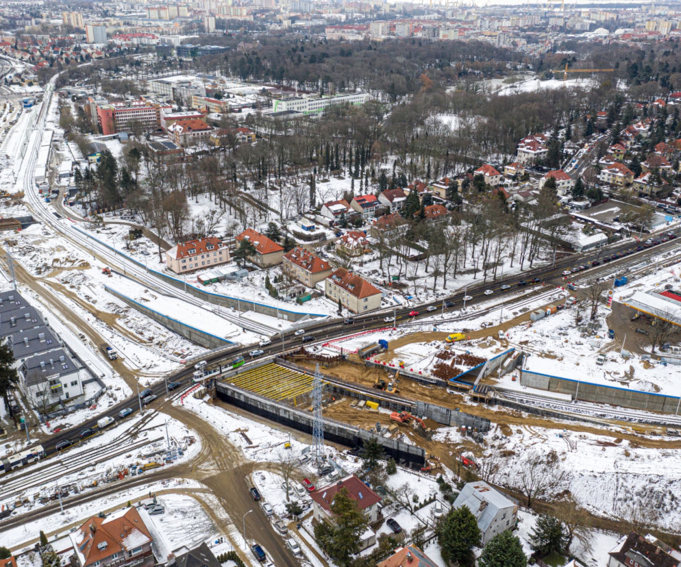 Węzeł Łękno - Luty 2021 