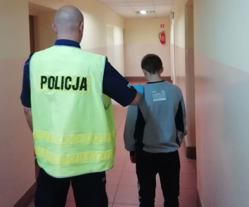 Łódzkie: Okradł kuriera i miał przy sobie narkotyki. Chłopak ma zaledwie 15 lat