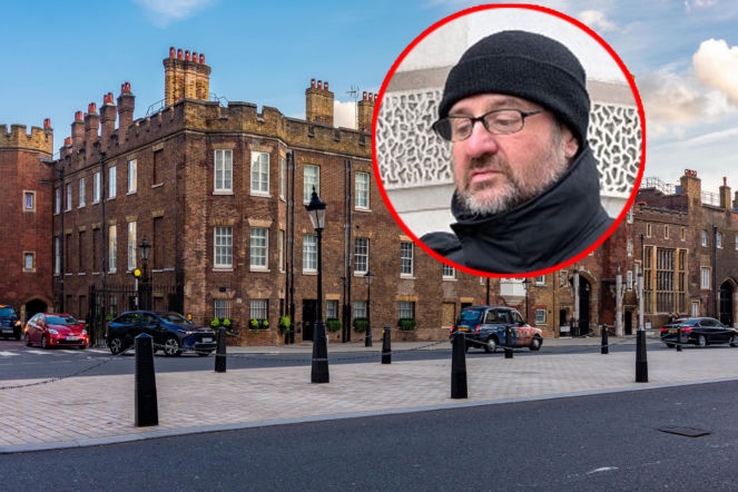 Wtargnął do pałacu i ogłosił się królem! Intruz pojmany