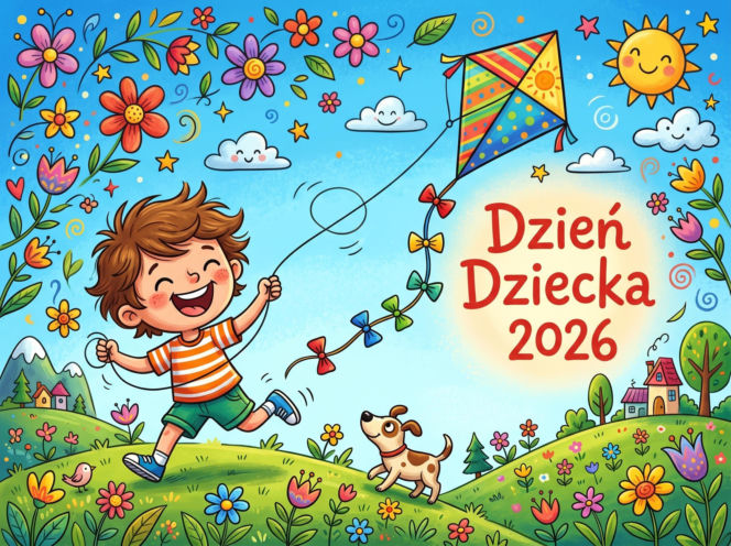 Fajna kartka na Dzień Dziecka