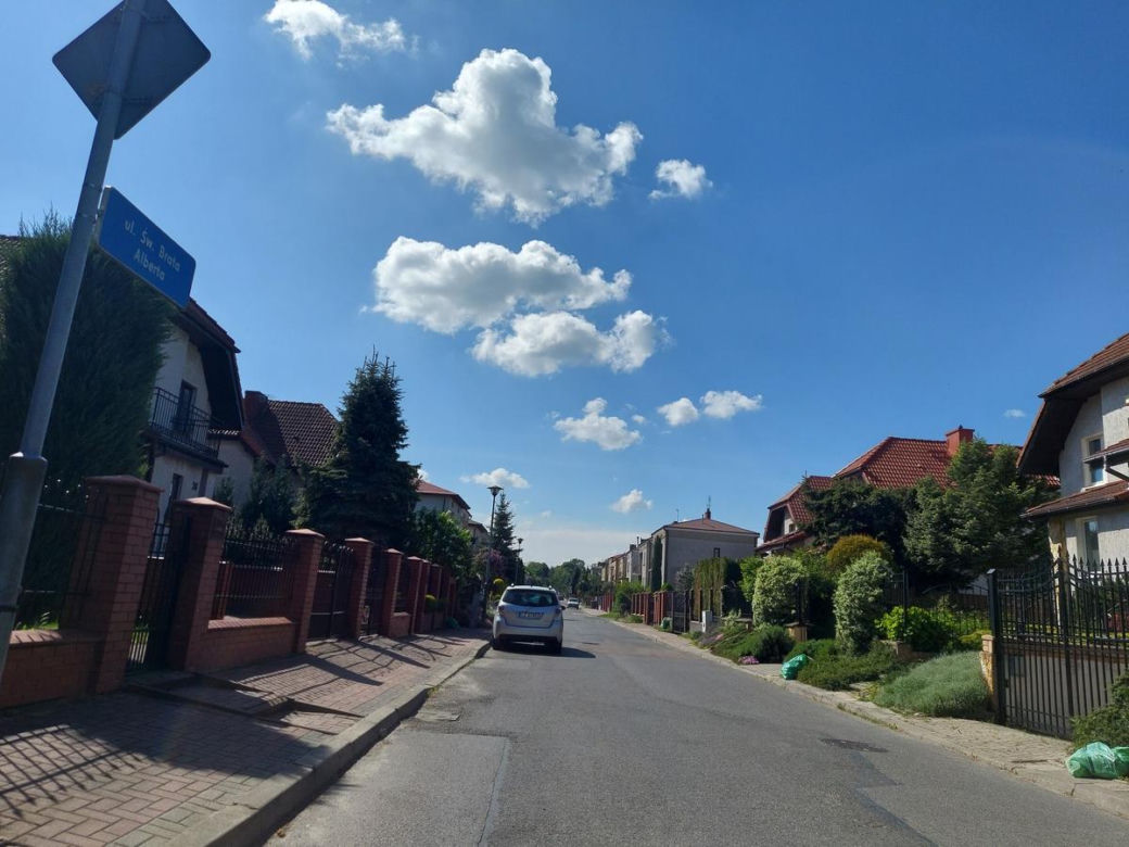 ulica św. Brata Alberta w Zamościu