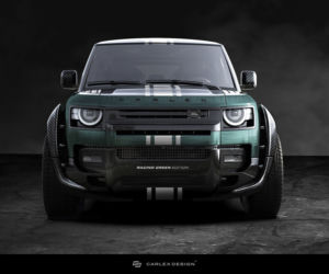 Land Rover Defender Racing Green Edition od Carlex Design