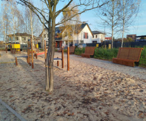 Park kieszonkowy Siedlce, ul. Traugutta