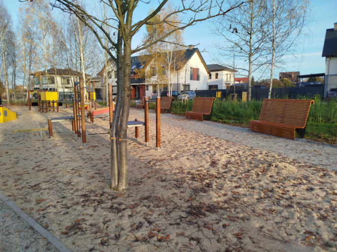 Park kieszonkowy Siedlce, ul. Traugutta