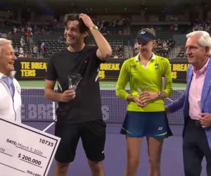 Jelena Rybakina zmolestowana na korcie?!