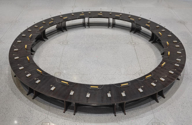 Okrągły stół w Muzeum Historii Polski