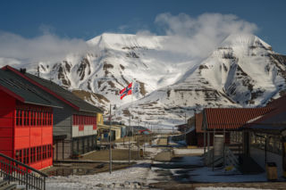 Longyearbyen na Svalbard
